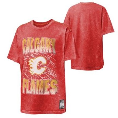 Calgary Flames tricou de copii Time To Shine Cnk Mw - Dětsk&amp;eacute; L (11 - 12 let) foto