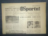 ZIARUL SPORTUL 28 APRILIE 1983 ROMANIA OLANDA