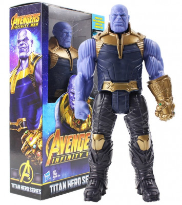 Figurina Thanos Marvel MCU Avanger Infinity War 30 cm foto