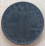 (M2018) MONEDA VATICAN - 100 LIRE 1960, PAPA IOAN AL XXIII-LEA