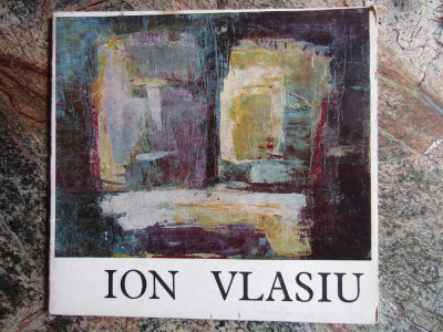 ION VLASIU , PICTURA , 1978 , DEDICATIE SI AUTOGRAF foto