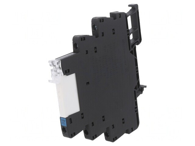 Releu SPDT 12VDC 6A pentru şină DIN