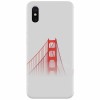 Husa silicon pentru Xiaomi Mi 8 Pro, Red Bridge In Clouds