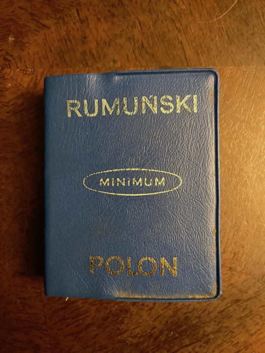 Dictionar de buzunar Roman - Polon (Ca nou!)