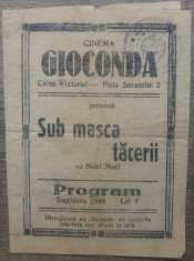 Program Cinema Gioconda/ 1948 foto