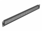 Panou 19&quot; 1U cu fante de ventilatie verticale Negru, Delock 66670
