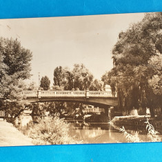 Carte Postala circulata veche RPR anul 1965 - Timisoara pod peste Bega