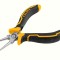 Cleste cu nas lung subtire Mini 115 mm, placat cu nichel, ma