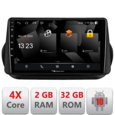 Navigatie Peugeot Bipper, Citroen Nemo, Fiat Qubo 2008-2017 Android radio gps internet quad core 2+32 carplay android auto CarStore Technology foto