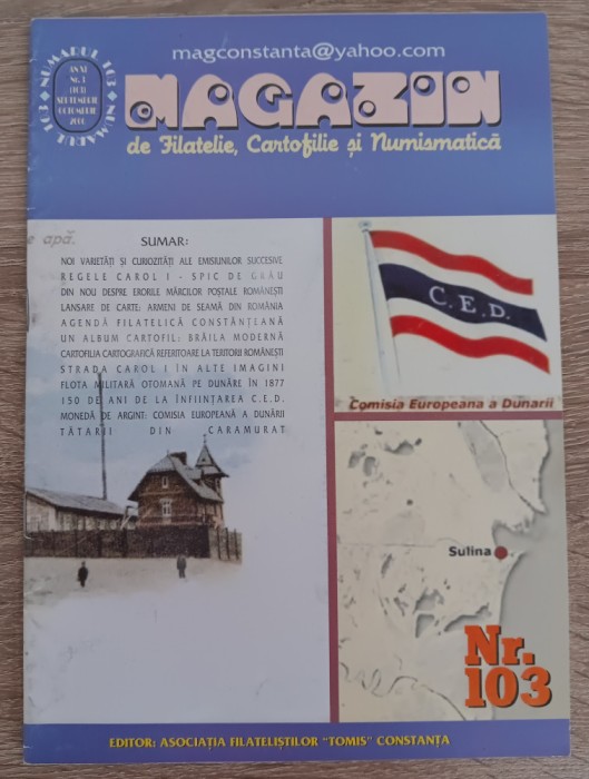 myh 15 - Magazin de filatelie, cartofilie si numismatica - nr 103/2000
