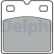 Placute frana Tesla Model S (5yjs) 09.12-, Model X (5yjx) 09.13-, Spate, DELPHI