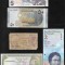 Set 5 bancnote de prin lume adunate (cele din imagini) #297