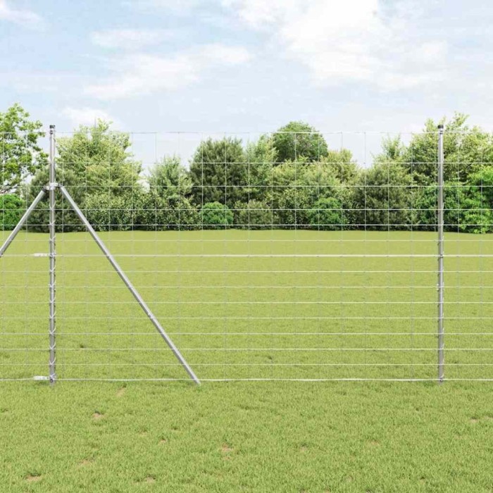Gard de c&acirc;mp 1.6x10 m Oțel galvanizat