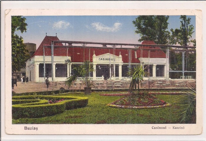Carte postala circulata din perioada interbelica