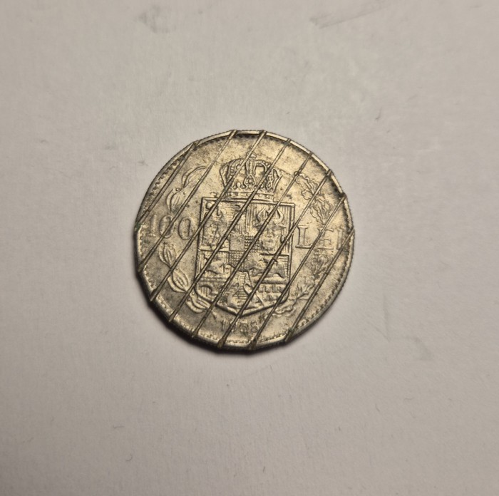 100 lei 1938 Demonetizata
