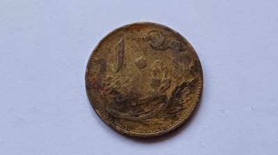 Turcia -10 Kurus 1925- mai rar foto