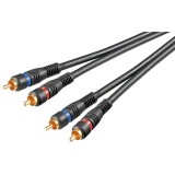 Cablu 2RCA t-t 10m auto+remote