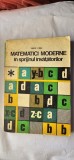 Matematici moderne &icirc;n sprijinul &icirc;nvățătorilor de Dumitru V. Roșca.