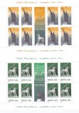 |Romania, LP 1657a/2004, Em. com. Romania - Belgia, coli mici de 8 t.+2 v., MNH