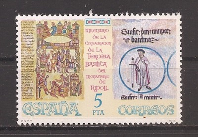 Spania 1978 - 3 serii, 6 poze, MNH, foto