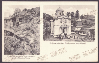 4777 - Arges, STANISOARA Monastery, Litho, Romania - old postcard - unused foto