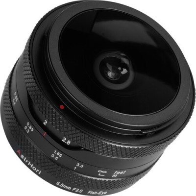 ​Obiectiv Manual AstrHori 6.5mm F2 APS-C Fisheye Lens foto