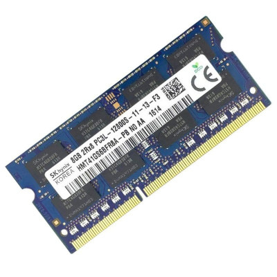 Memorie laptop 8GB HYNIX DDR3 PC3L, 1600MHz, SODIMM, 2RX8 foto