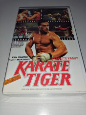 VHS-Film Actiune -Karate Tiger-cu Van Damme foto