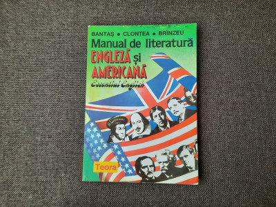 Bantas - Manual de literatura engleza si americana 2/3 foto