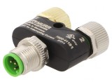 Adaptor &icirc;n T M12 Tată-Mamă CANopen