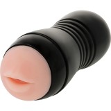 Cumpara ieftin Masturbator Oral Realist, cu Vibratie, Design Ergonomic, pentru Barbati, Placere si Erectie mai Intensa, Detasabil, din Silicon, Usor de Curatat, 18 x