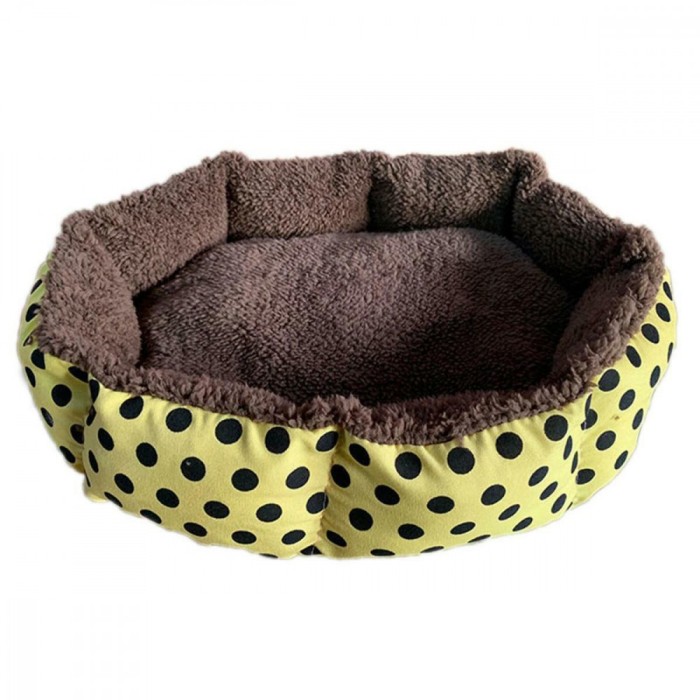 Pat pentru caine sau pisica galben ag602i, 35 x 37 cm