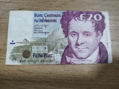 IRLANDA 20 LIRE 1999 VF foto