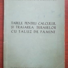 Tabele pentru calculul si trasarea teraselor cu taluz de pamant- M.Bot, I.Palade, H.Popa