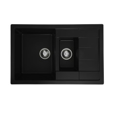 Chiuveta de bucatarie Elefant Premium Toskana Negru 775x495 mm Innovative ReliableTools