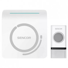 SONERIE WIRELESS 48 MELODII IP44 ALB SENCOR