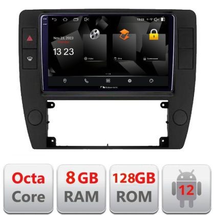 Navigatie Passat B5 1997-2004 Android Octa Core Qualcomm 2K Qled 8+128 DTS DSP 360 4G Optical CarStore Technology