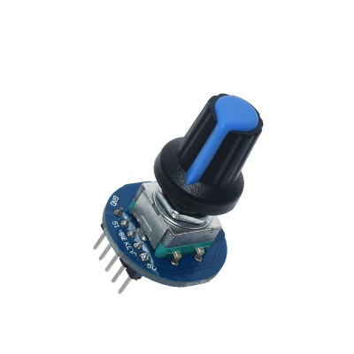 5V rotary encoder potentiometer knob cap for Arduino (p.6201R) foto