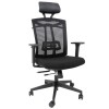 SCAUN MESH KOBE H - NEGRU/NEGRU
