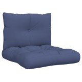 Cumpara ieftin Set perna de paleti, bleumarin, 60x38x13 cm, material textil