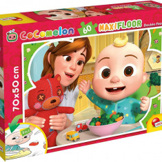 Puzzle de colorat maxi - Cocomelon la masa (60 piese)