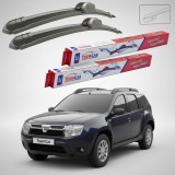 Cumpara ieftin Ștergătoare Dacia Duster I HS Faza 1 2010-2013 | Set Față Flat &ndash; TeamCar&reg;