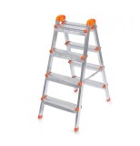Cumpara ieftin Scara pliabila din otel 4+4 trepte, 86cm inaltime, 120kg, 4.9kg , Perilla 12504