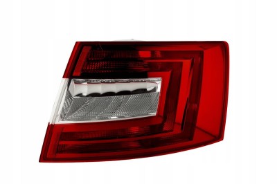Stop spate lampa Skoda Rapid (Nh), 10.2012-, spate, Dreapta, Spaceback, P21/4W+P21W+PY21W+W3W; fumuriu, OE foto