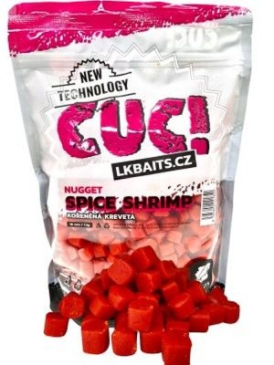 Momeala LK BAITS CUC! Patratica Crap, Spice Shrimp, 17mm, 1kg foto
