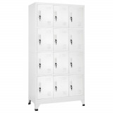 Dulap vestiar cu 12 compartimente, 90x45x180 cm