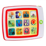 Tableta interactiva, Wave, cu lumini si sunete, plastic, + 6 luni
