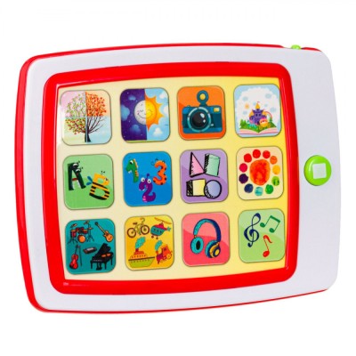 Tableta interactiva, Wave, cu lumini si sunete, plastic, + 6 luni foto