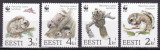 Estonia 1984 fauna WWF MI 229-232 MNH ww80, Nestampilat