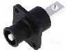 Conector alimentare DC, 1,5kV, 1 pini, seria ES-120A, {{Dimensiune pin}}. DEGSON ELECTRONICS - ESS-120A-25-B/S-BK-00